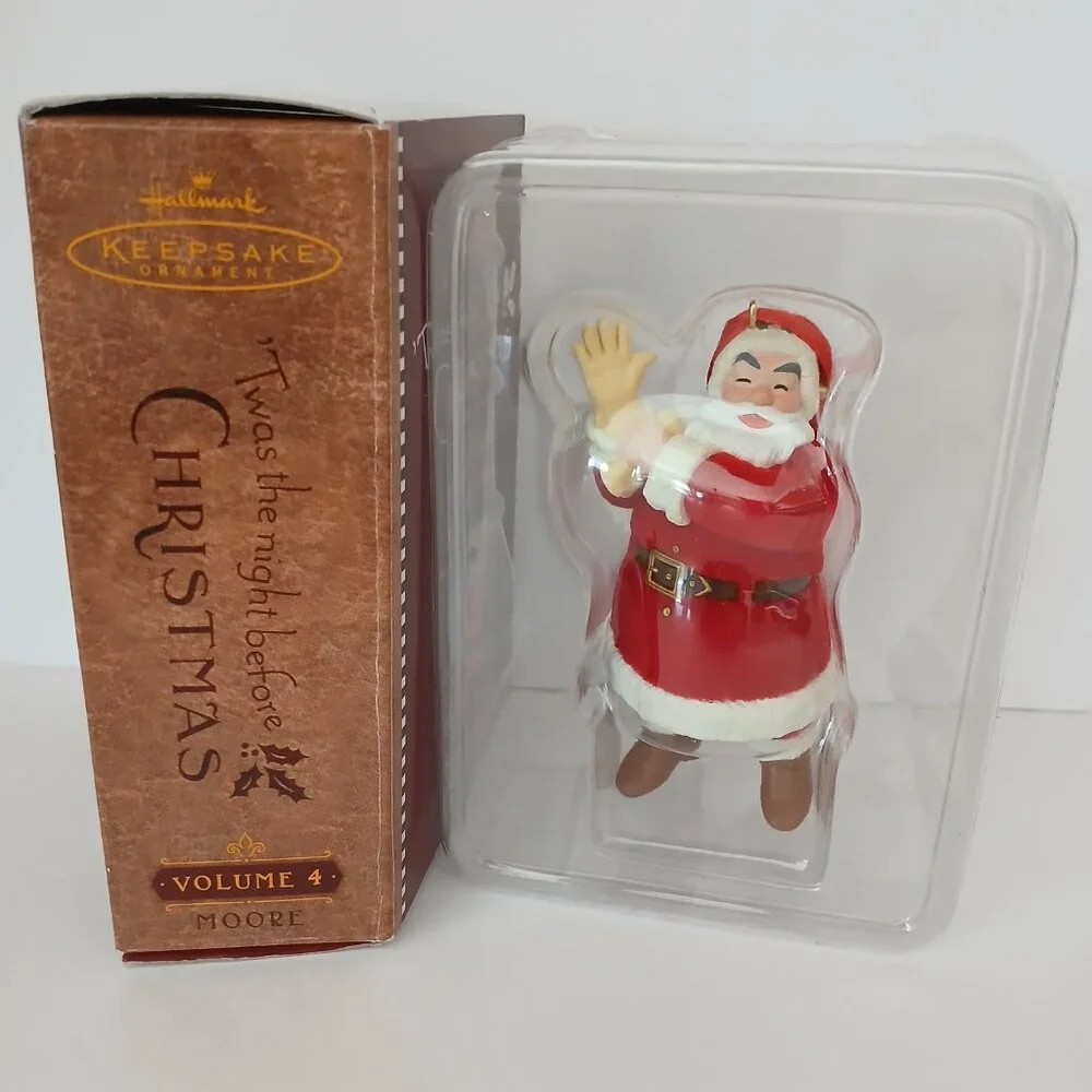 Hallmark Keepsake Ornament Twas the night before Christmas 2001
